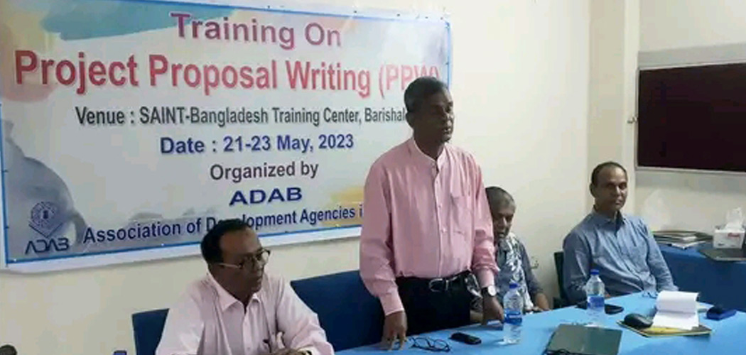 Training on Project Proposal Writing (PPW) at Barishal May2023