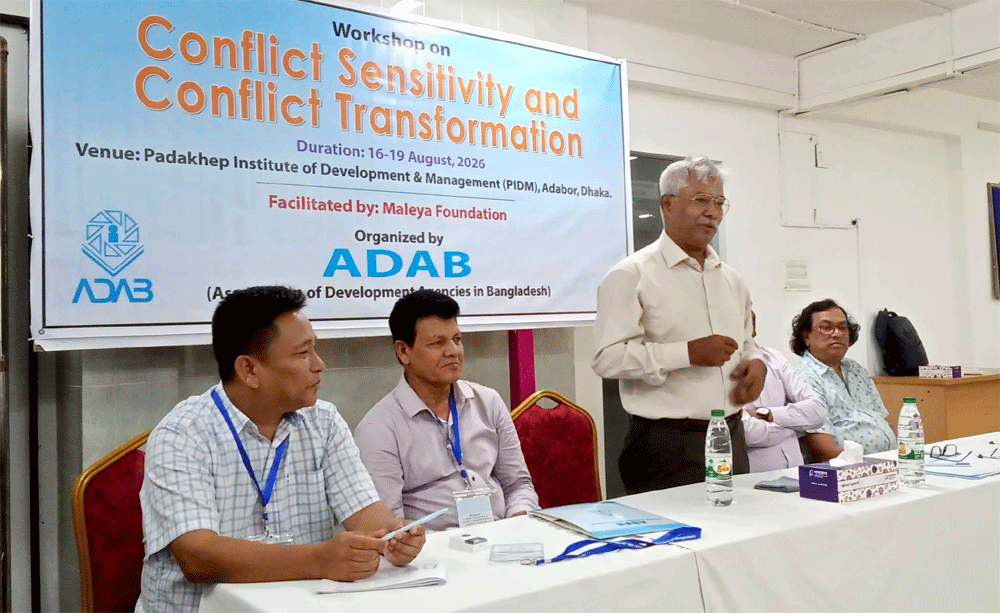 Workshop on Conflict Sensitivity and Conflict Transformation (CSCT) at PIDM, Dhaka